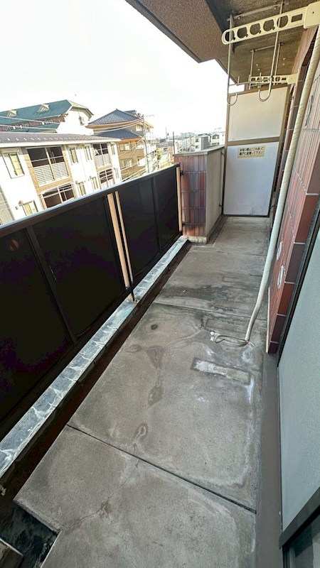 エクセレント丸太 ベランダ