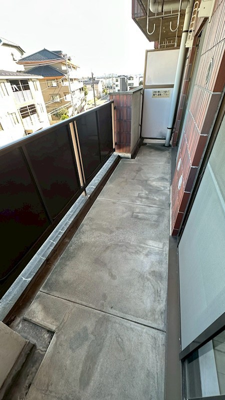 エクセレント丸太 ベランダ