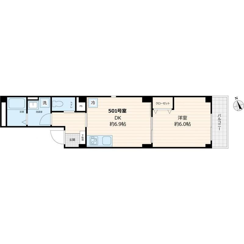 プラザN.J.A 間取り図