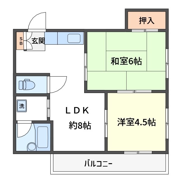 メゾンサワダ 間取り