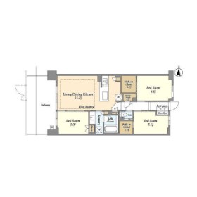 ドゥーエ町屋 間取り