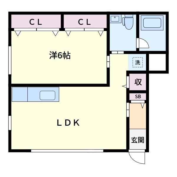 カーサその 間取り図