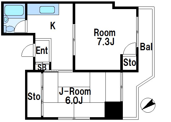 モンターニュ駒込 間取り