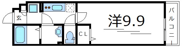 リブリ・新小岩 間取り
