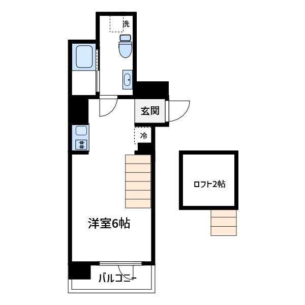 アビタシオン西日暮里         間取り