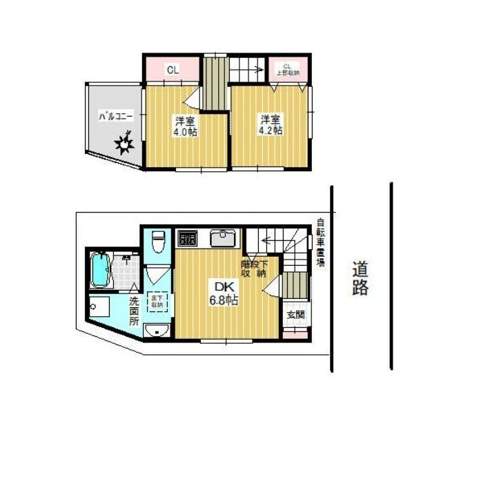 荒川区南千住戸建 間取り