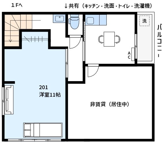 ＣＯＺＹ木村 間取り
