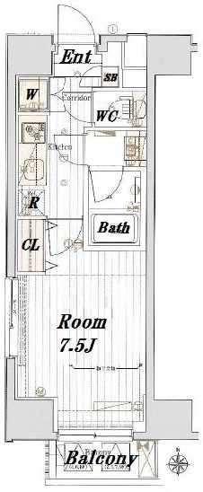 メイクスデザイン町屋  間取り