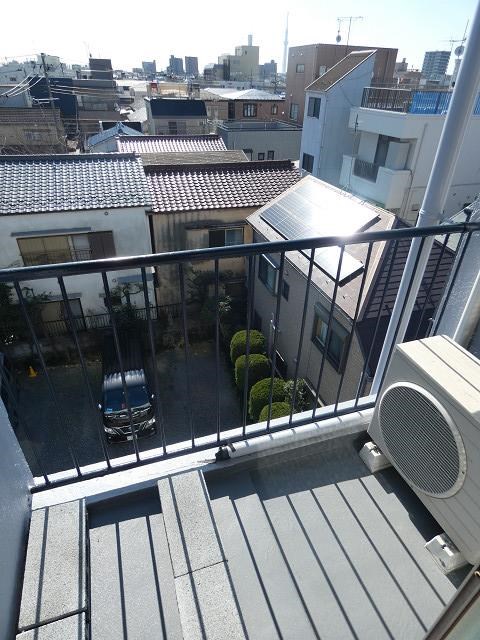 齊藤マンション  ベランダ