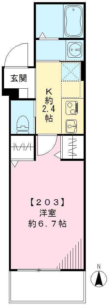 ポルックス  間取り