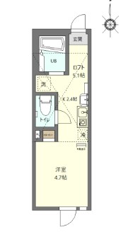 サンハイツ江戸川 間取り