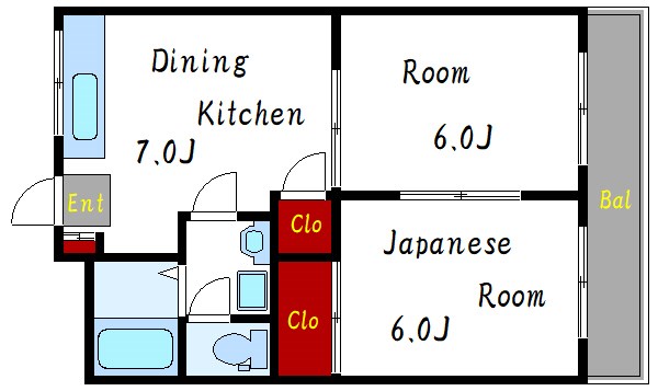 市川第２マンション 間取り