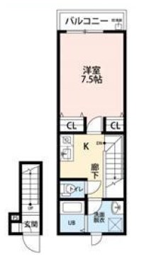 ラントヴィル船堀 間取り