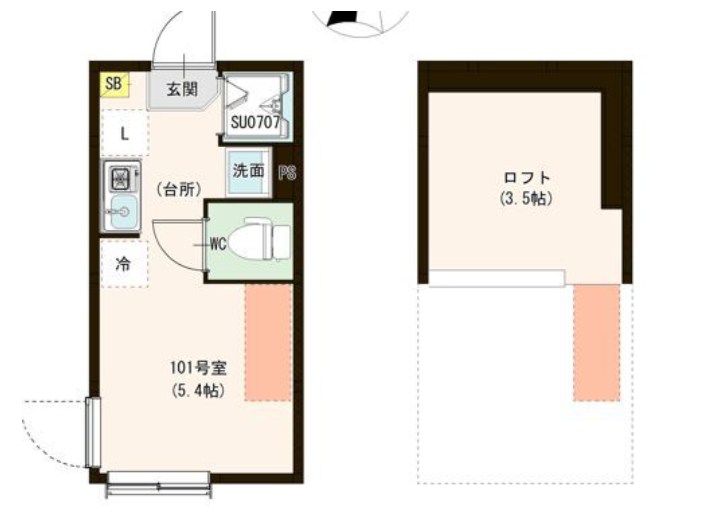 カーサエスト小岩 間取り