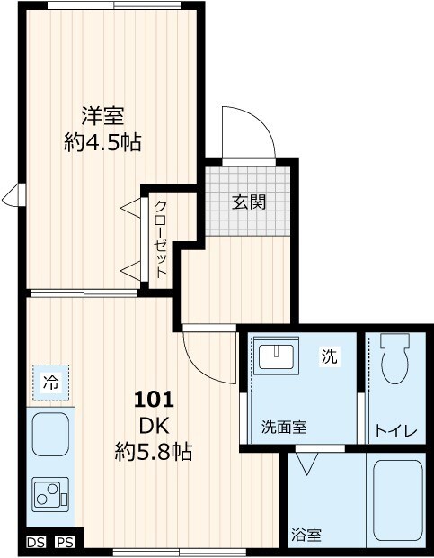 仮称デルソル千住Ⅱ 間取り