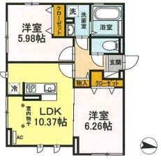 アレッサ  間取り