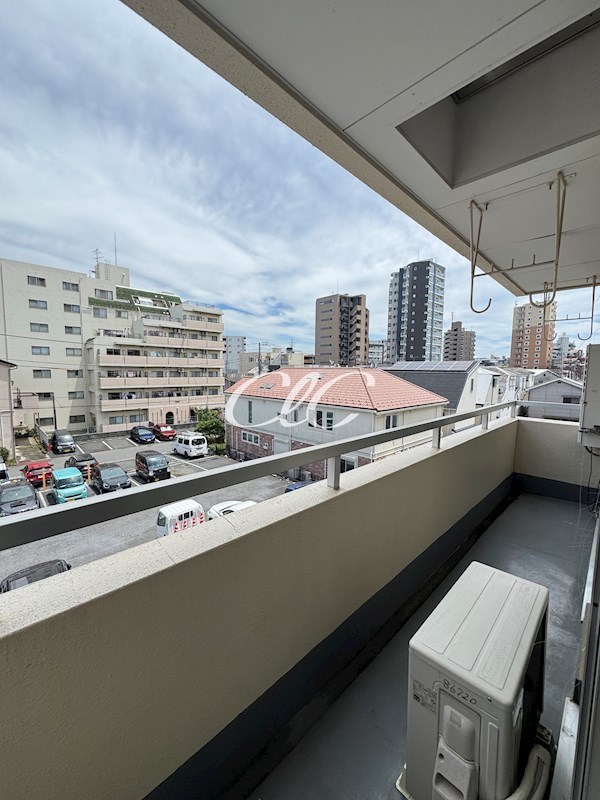 市川第２マンション ベランダ