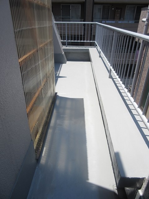 金子マンション ベランダ