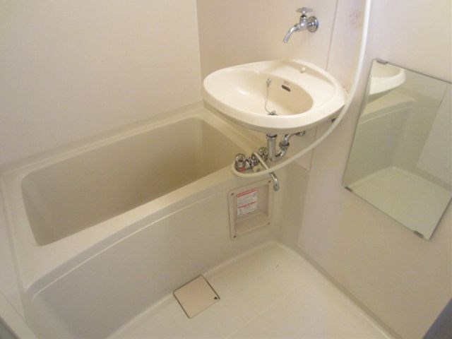 第三泉コーポ  風呂画像