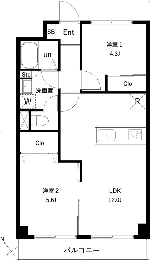 PARK　MODERN　西葛西 間取り
