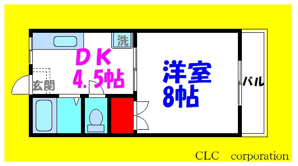 ブルーベルハイツ 103号室 間取り