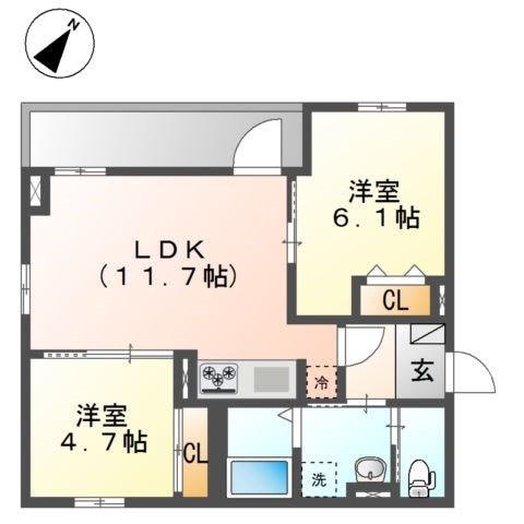 GrandCourt日本橋浜町 間取り