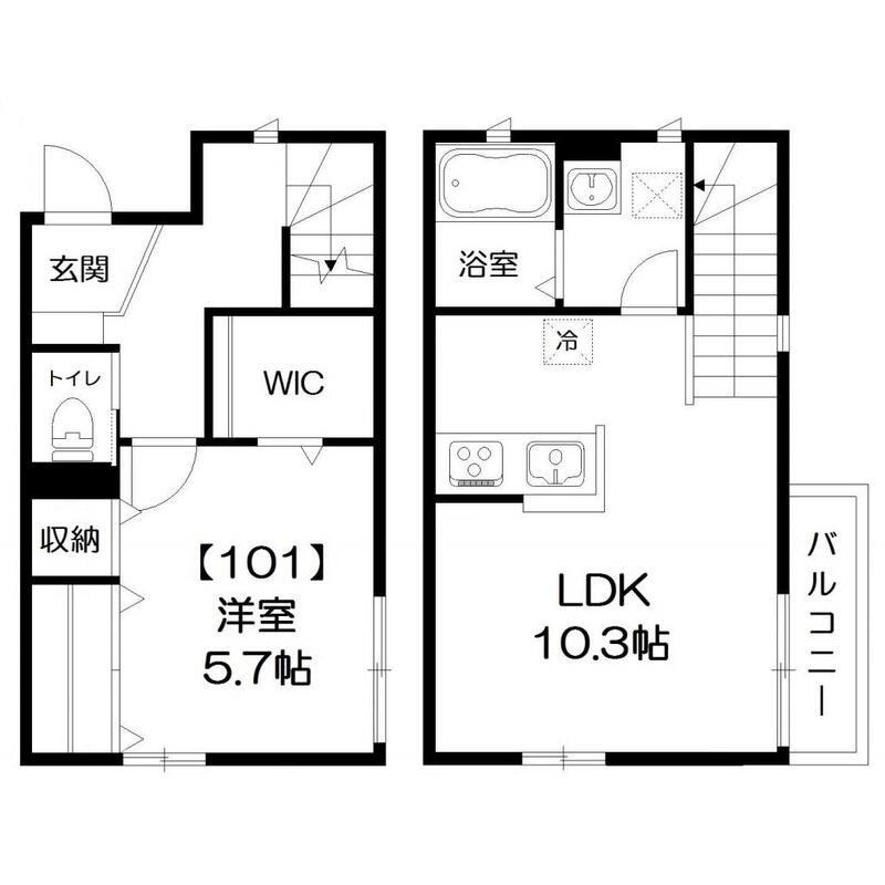 カーサ　コベノルテ 間取り
