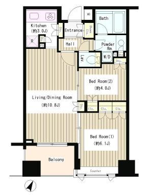 コクヨーレ日本橋 間取り