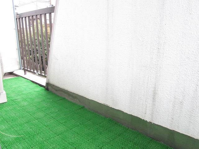 長岡マンション ベランダ