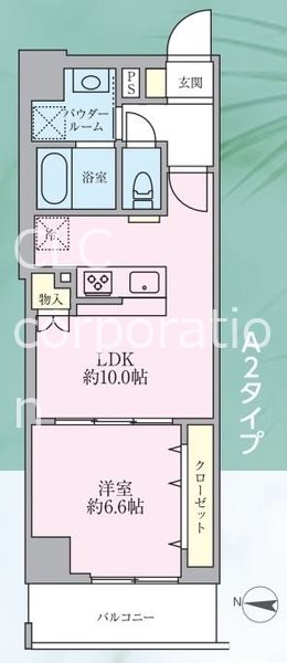 旭　building  間取り