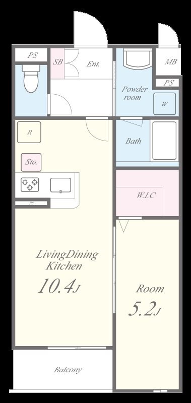 メゾン北綾瀬 間取り