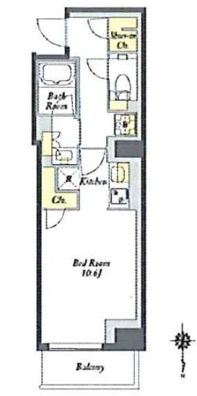 プライムメゾン両国 間取り図