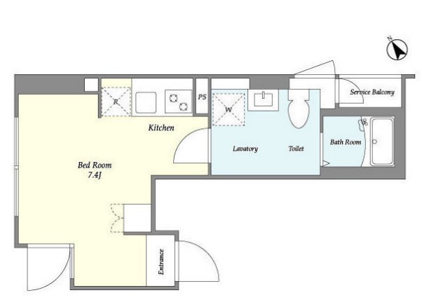 TIME　SHARING門前仲町  間取り