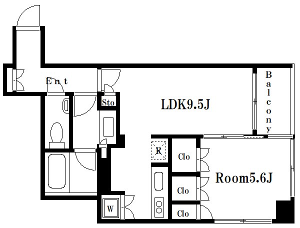 コンフォリア日本橋人形町ノース  間取り図