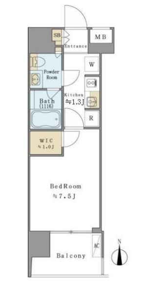 brillia　ist　清澄白河 間取り