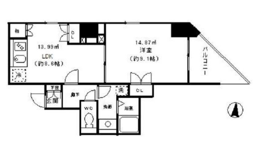 アラヤ清澄白河ビル  間取り