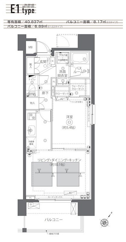 ZOOM日本橋蛎殻町 間取り図
