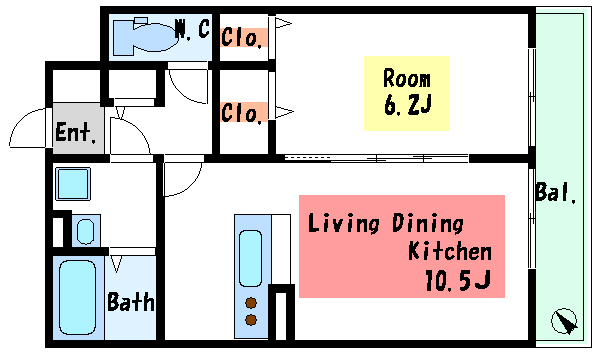 グランペール豊洲 間取り