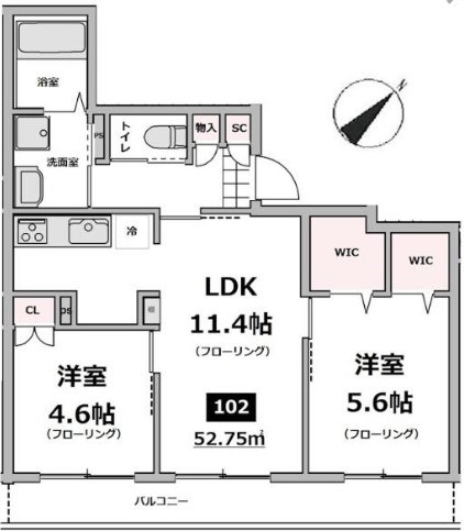 仮称）メゾン・ド・ソレイユ 間取り