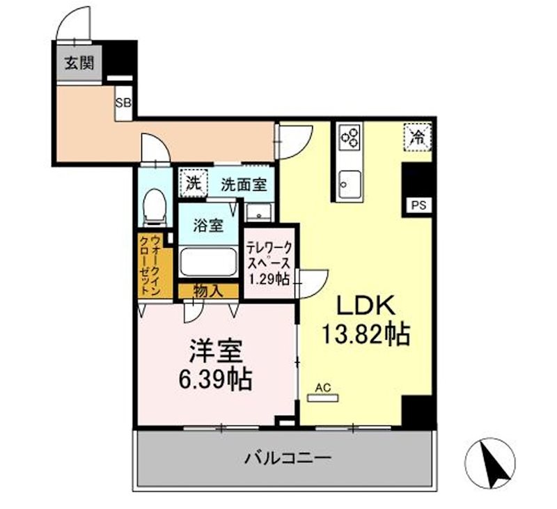 ウェスタ 間取り図