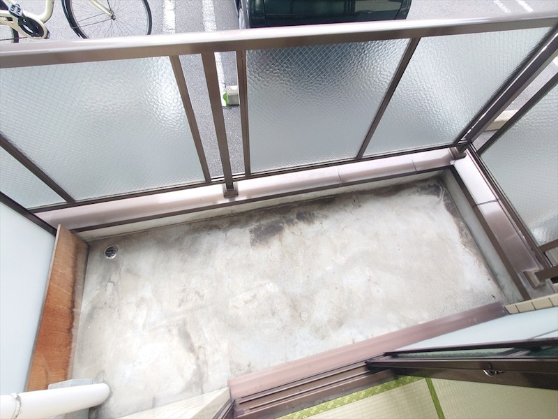 レジデンスこうだ ベランダ