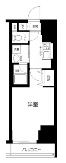 ブレシア日本橋蛎殻町 間取り