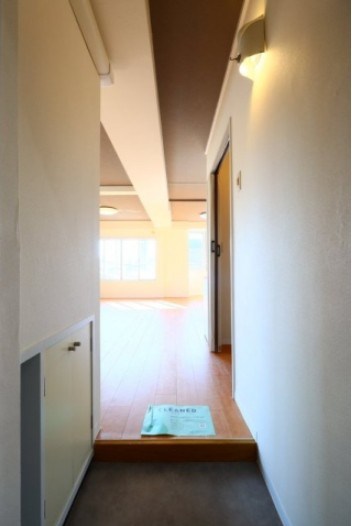 蛎殻町団地 玄関