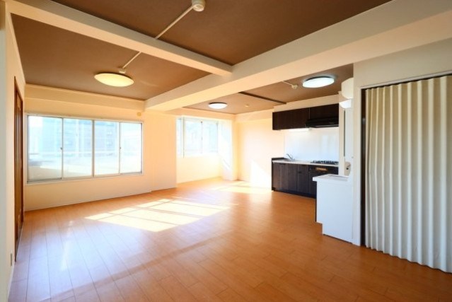 蛎殻町団地 リビング