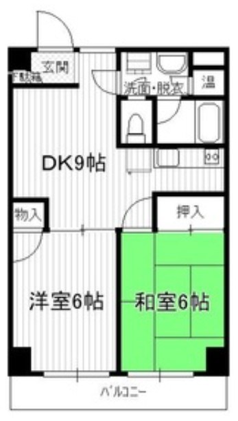 滝野川フラワーハイツ 間取り