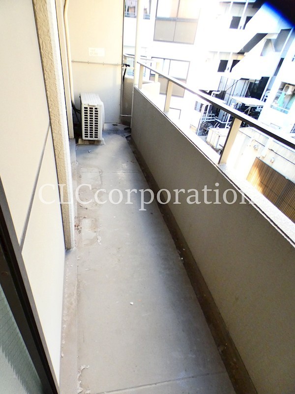 滝野川フラワーハイツ ベランダ