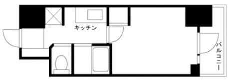 スカイコート日本橋人形町第５  間取り