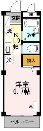 ラフィネ池之端 間取り