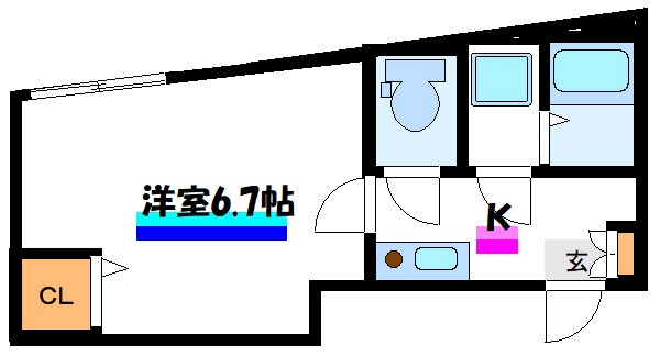 ネイビーフィールドⅡ 間取り図