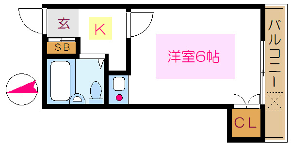 エンゼルハイツ  間取り